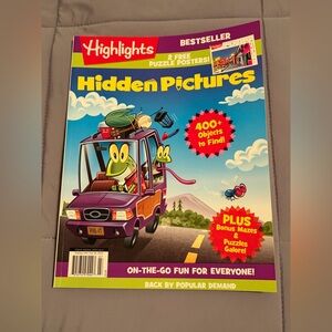 Highlights for Children Hidden Pictures July 2022 Barely Used Condition